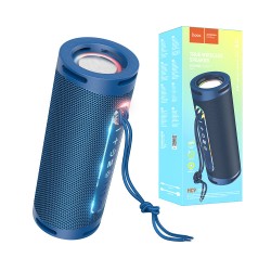 Hoco Sports Speaker HC9 Dazzling Pulse with AUX/FM/USB BT V5.1 1800mAh Navy Blue Hoco Sports Speaker HC9 Dazzling Pulse with AUX/FM/USB BT V5.1 1800mAh Navy Blue